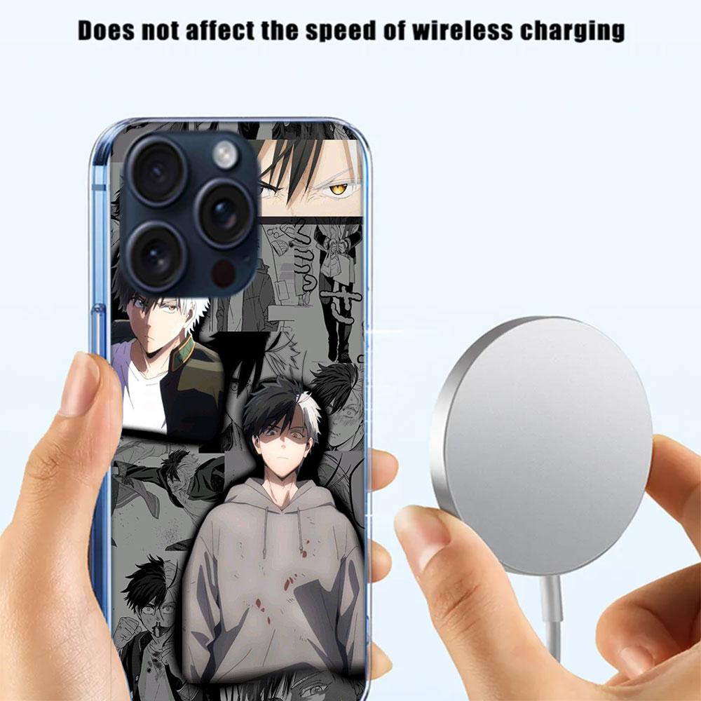 Anime Wind Breaker Sakura Clear Phone Case For Iphone 17 Air 16 Pro Max 15 Pro 14 Plus 17E 16E 11 13 12 Mini Cover Cases Fundas