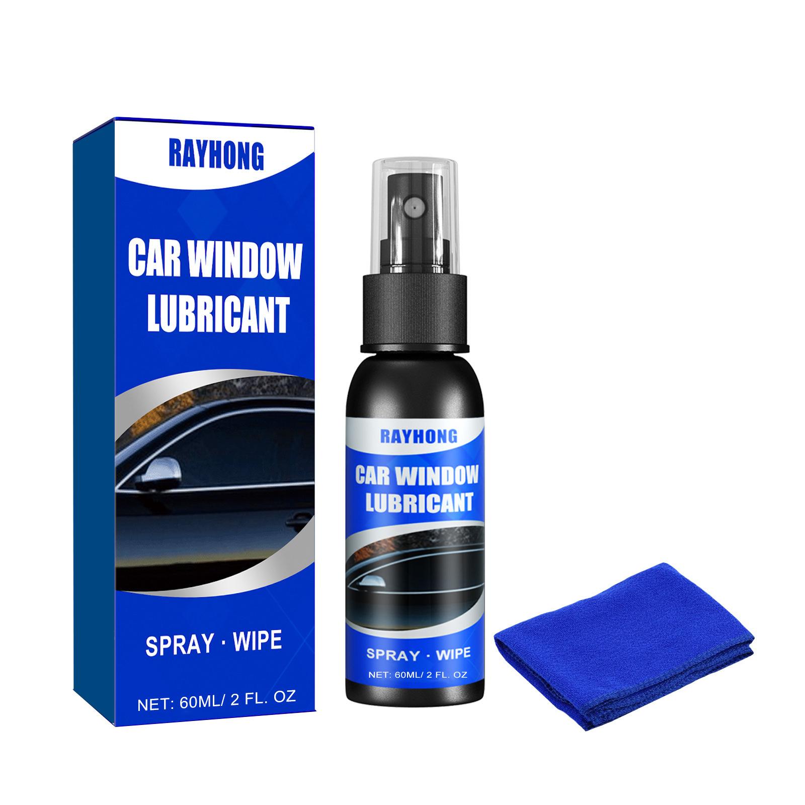 

Rayhong Car Window Lubricant, Eliminate Abnormal Noise from Car Windows, Lubricant Spray for Seals and Rubber Strips, Car Maintenance Product 1 Set