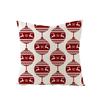 Linen Christmas Pillowcase Home Christmas Sofa Pillowcase Christmas