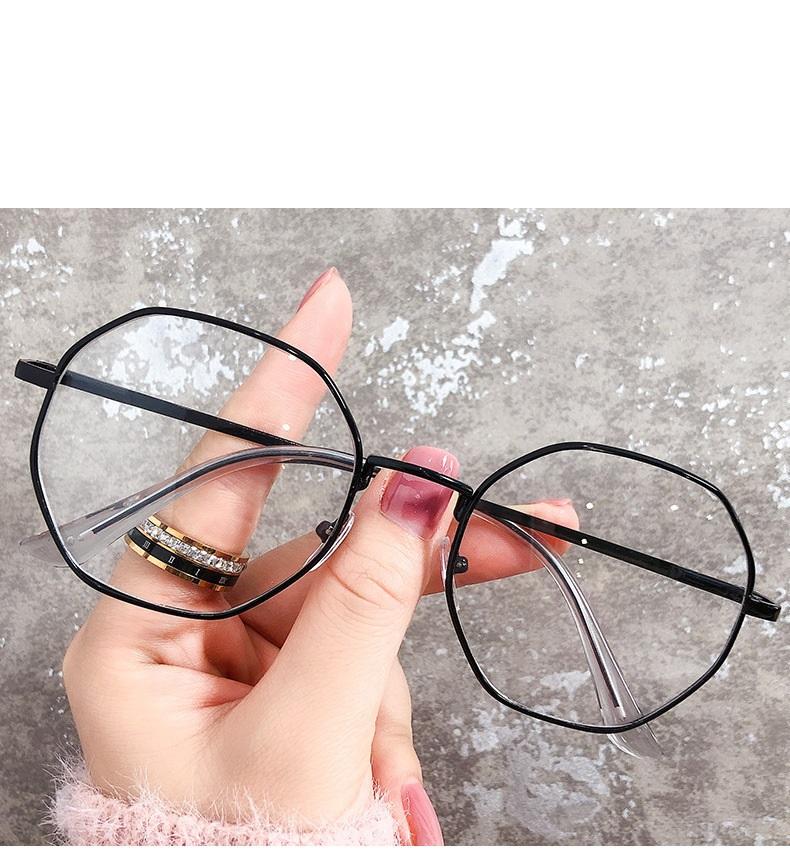Women Anti Blue Light Oversized Computer Cat Eye Female Big Size Eyeglasses Alloy Frame Near-Sight Reading Glasses -1.0 To -6.0