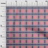 oneOone Cotton Flex Dusty Brown Fabric Madras Check Sewing Craft Projects Fabric Prints By Yard 40 Inch