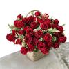 10-Head Silk Flowers Artificial Small Roses Vintage  for Wedding Desk Home Party DIY Bouquet Decor Fake Roses Flower Arrangement