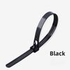 100 PCS Durable Nylon Universal Cable Tie Buckle Multi Purpose Plastic Cable Ties Tool  Outdoor Use