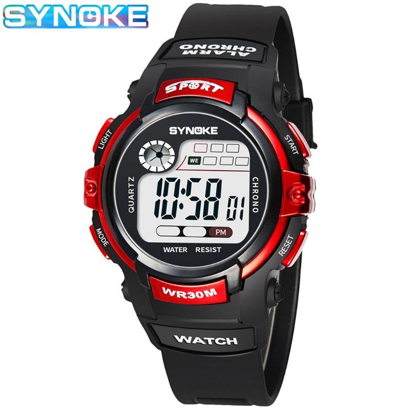 New Top Brand Student Electronic Watch Luminous Waterproof Sports Multifunctional Dial Large Dial Watch