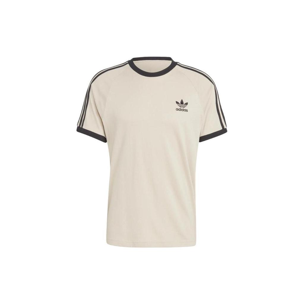 Adidas Originals ADICOLOR CLASSICS 3 STRIPES T Shirt Men's Beige IM2079