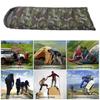 Camping Camouflage Sleeping Bag Outdoor Leisure Cotton Envelope Style Sleeping Bag With Hood Waterproof Sleep Bag Tools Gear