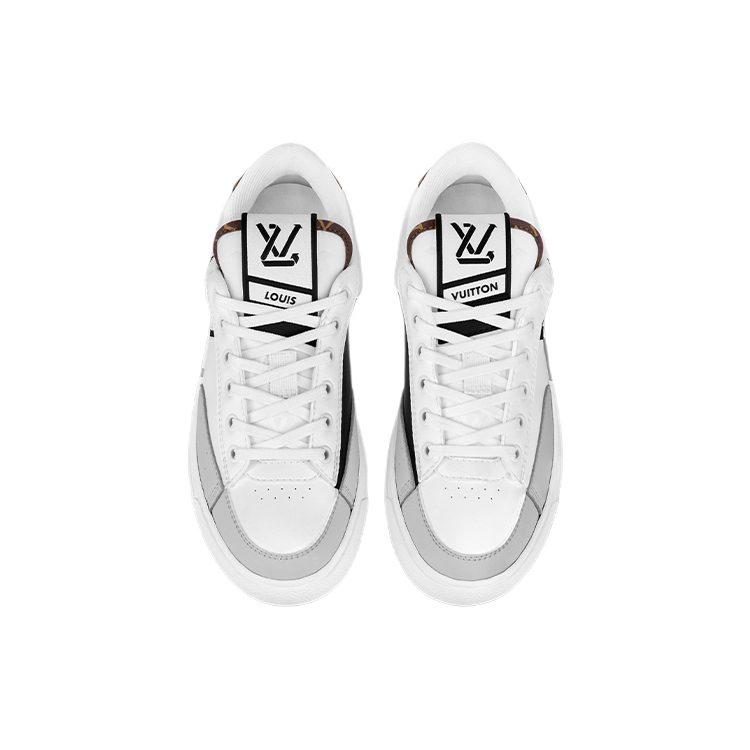 Louis Vuitton Lv Charlie Sneakers 'White Grey Black' Women's 1A9RWM