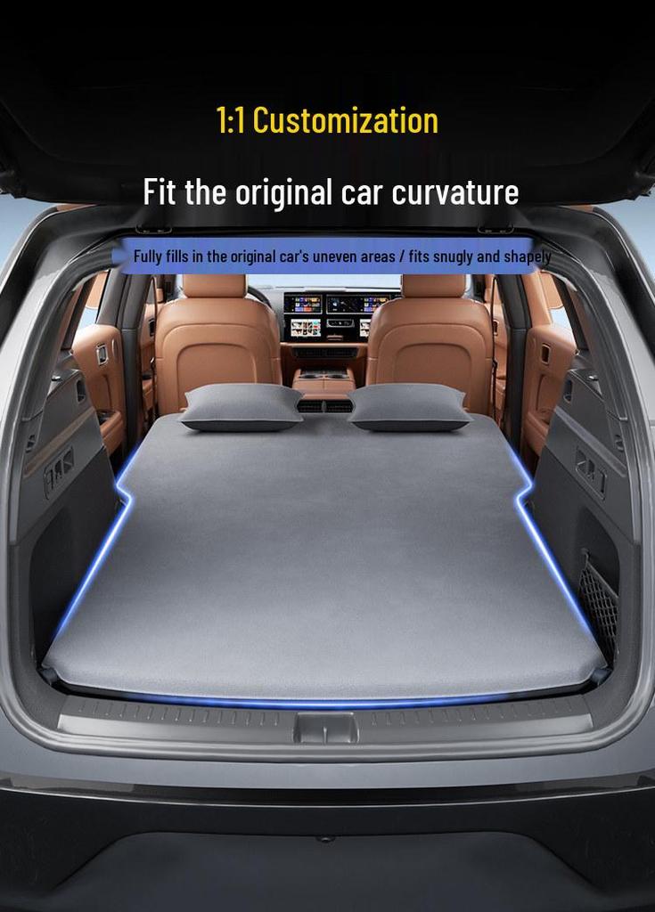 Universal Inflatable Mattress: Ideal for L6/L7 Trunks, Rear Seat Bed, Camping