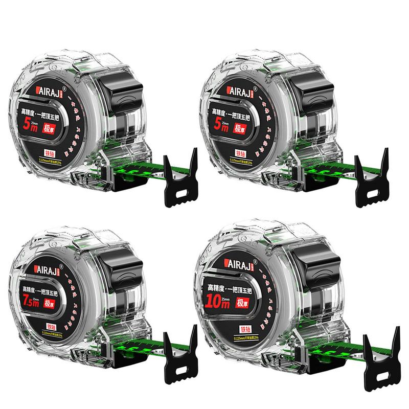 5/7/10M Metric Tape Measure Precision And Durable Retractable Metric Ruler Double Sided Woodworking Steel Measuring Tape