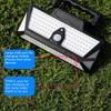 Solar Lights For Outside IP44 Waterproof Sensing Lamp 208 LED Solar Powered Light With 3 Color Modes For House Parking Lot