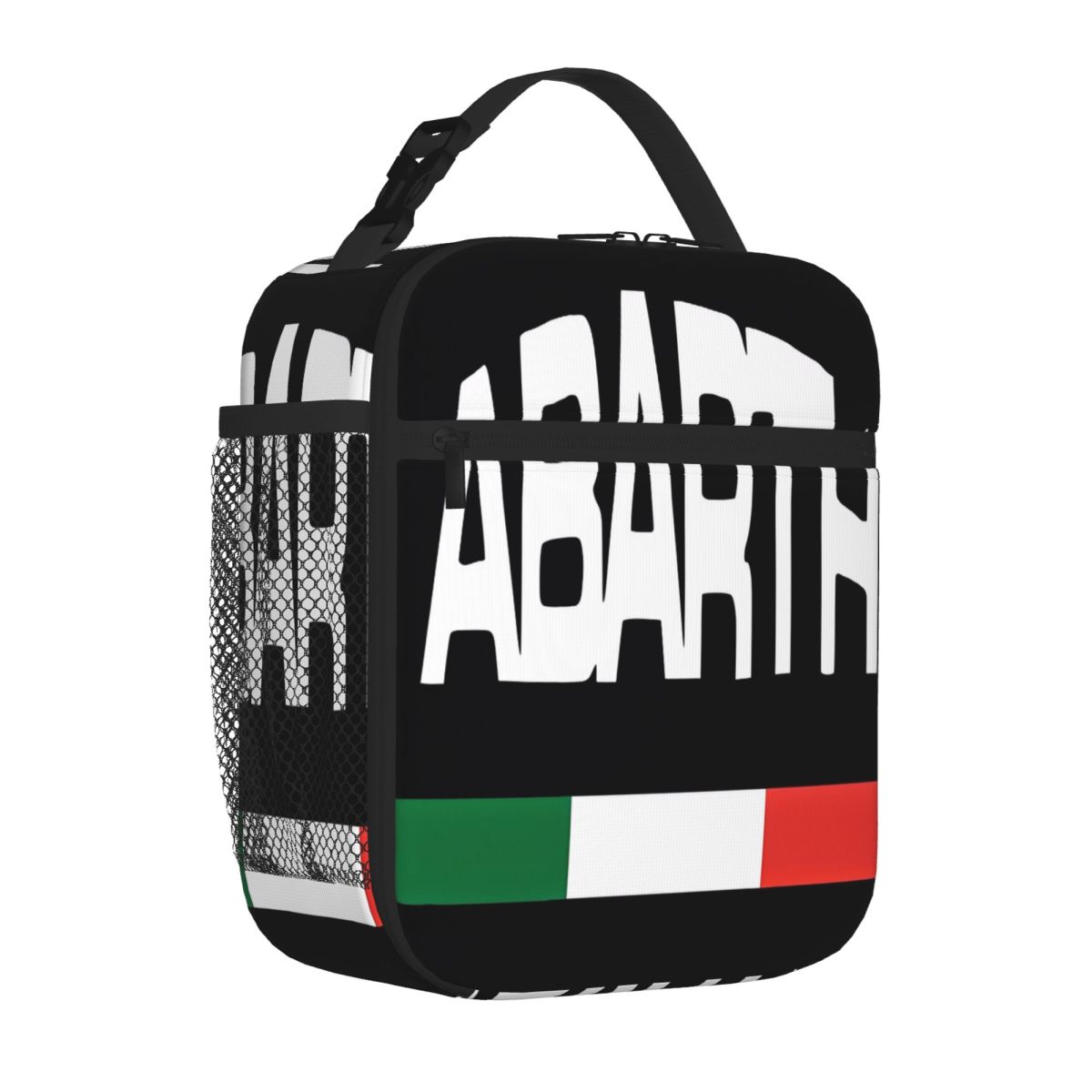 Bestselling Abarth Car Rally Logo Portable Design Waterproof Lunch Bag Pet Snack Carry Lunch Box Bag One Size
