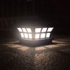 1Pc Solar Coffee Stigma Lamp Wall Lamp Garden Wall Lamp Waterproof Lamp Induction Led Lamp Outdoor