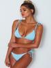 Sexy Tie-Up Three-Piece Bikini Swimwear for Women