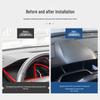 Carbon Fiber Dashboard & Steering Wheel Cover for 10th Gen Civic - Interior Modification Accessory