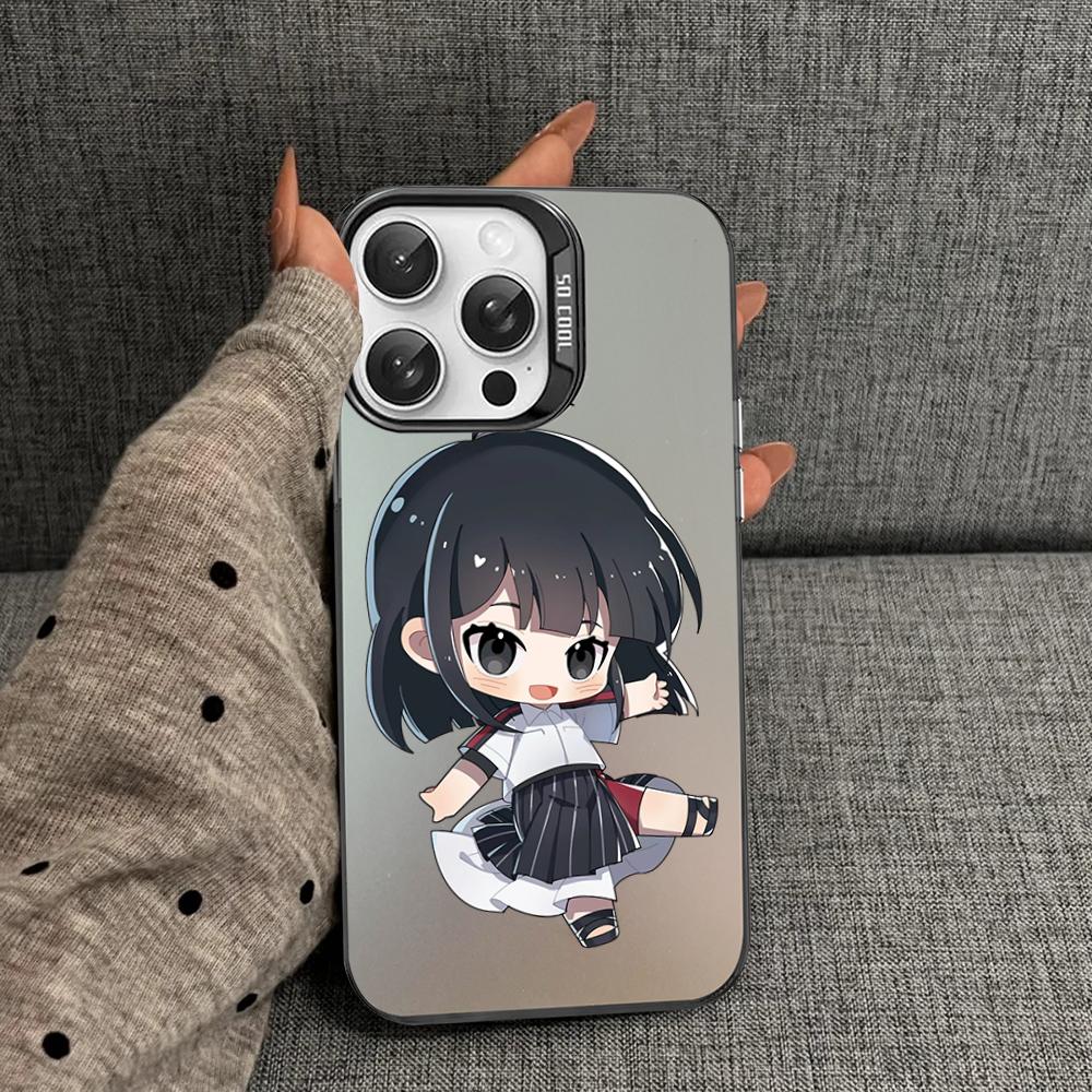 Anime Link Click Time Agent Phone Case For iPhone 16 15 14 13 12 11 Pro Max X XR XSMAX 8 7 Plus Matte Shockproof Back Cover