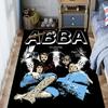 Tappeto ABBA Iconic Music Legacy Adatto a tutte le stagioni Tappetini da pavimento Regali di Natale Tappetino protettivo Decorazione per dormitorio