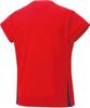Short Sleeve Shirt Game Shirt Sunset Red S [YONEX] Women's (496)