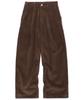 CPGN STUDIO Balloon Wide Corduroy Pants Dark Brown