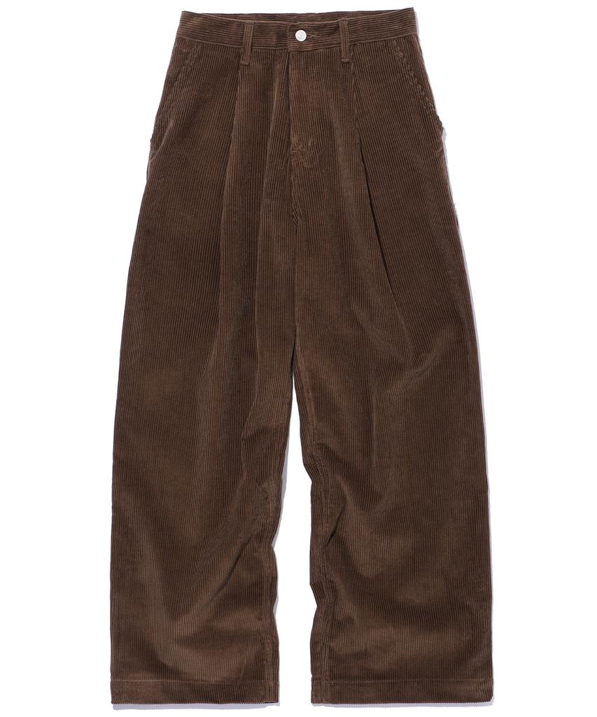 CPGN STUDIO Balloon Wide Corduroy Pants Dark Brown