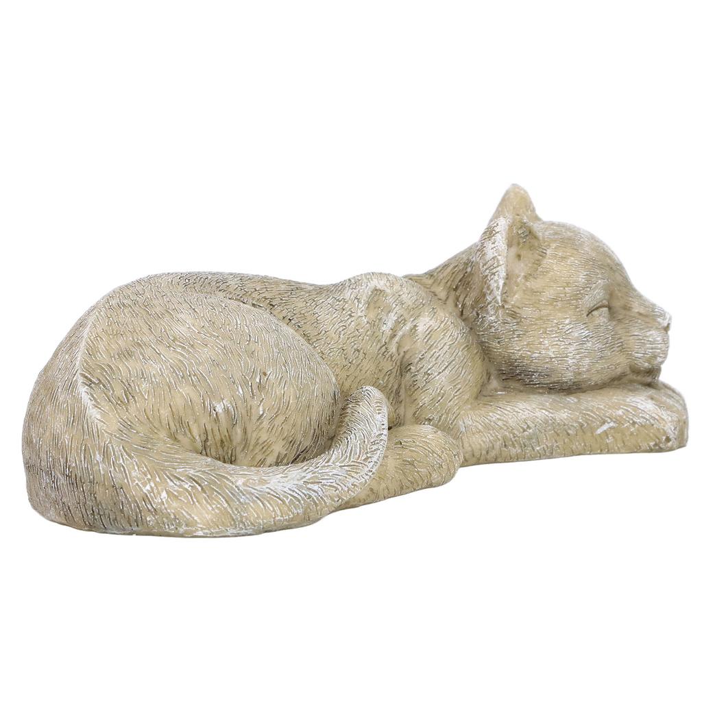 Imitation Stone Pet Memorial Tombstone Cat Dog Commemorative Resin Crafts Gravestone for Lawn Garden Outdoor Yard