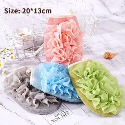 Exfoliating Gloves, Body Cleaning, Shower Flowers, Bathroom Shower Balls, Body Scrub, Sponge Towels, Bathroom Tools