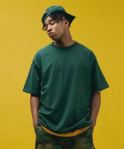 Avirex Little A Short Sleeve T-Shirt, Men's, Size L (140), Green, 783-3134092