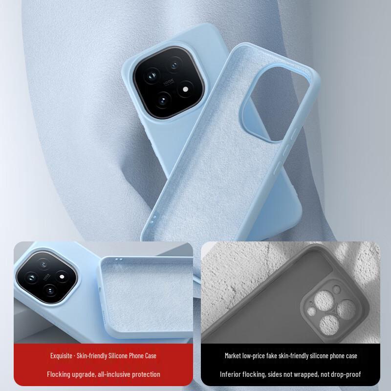 Premium Liquid Silicone Phone Case for Vivo iQOO 15