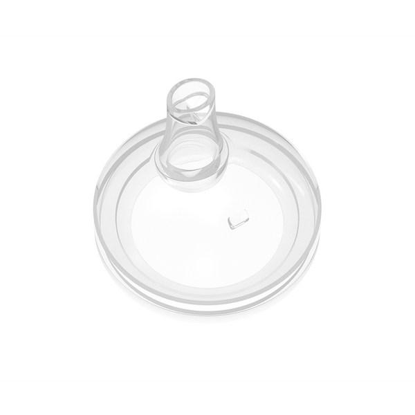 Pahar cu pai pentru bebeluși Zuni, 210ml, 1 bucată, alb