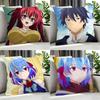 Anime Banished From The Heros Party Season  Cushion Cover Cushion Cover Set Pcs X X X Pillowcase Decorative Sofa