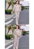 Mom's Stylish Plus Size Sportswear Set for Middle-Aged & Elderly Women - Casual Spring/Autumn Hoodie Two-Piece