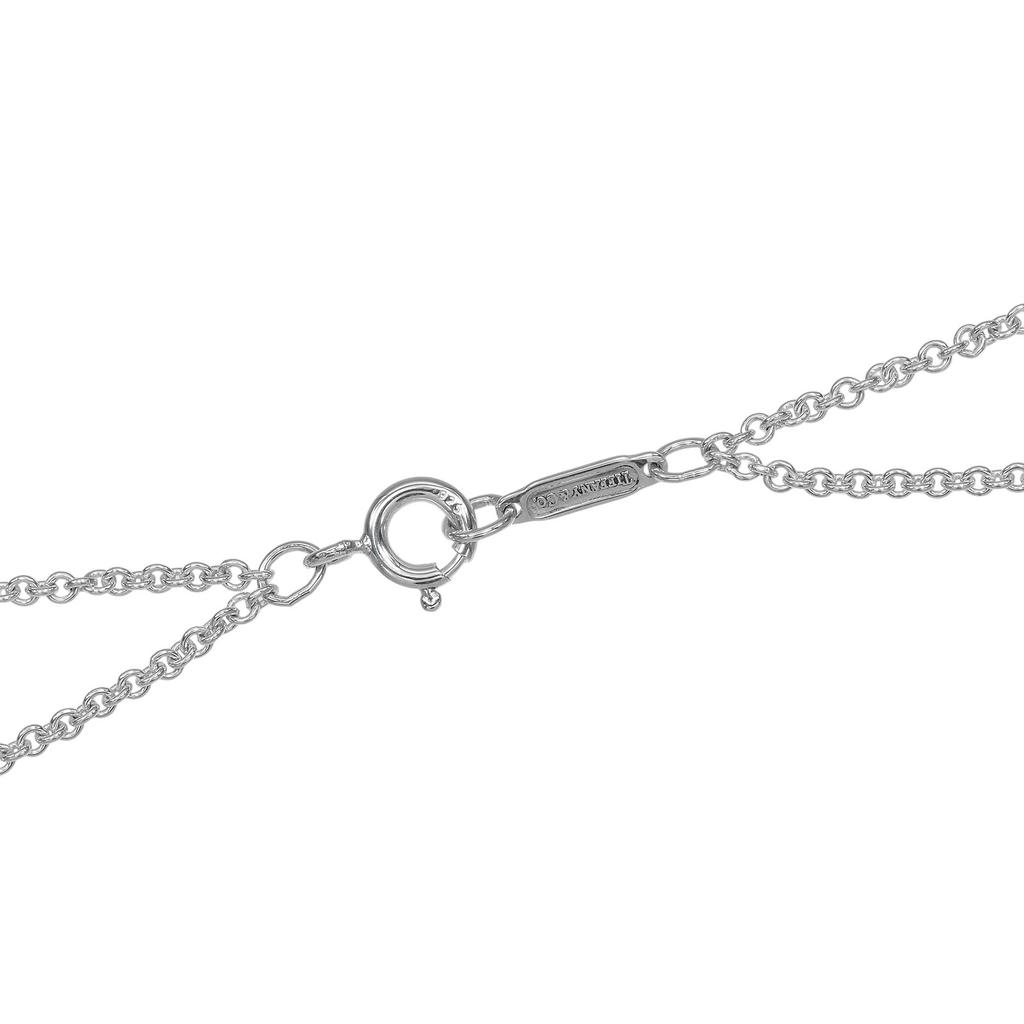 TIFFANY&Co. Collana Doppia Catena Infinito Argento925 7,84g Donna Usato