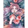 5D DIY Diamond Painting Kit Manga Woman Art Diamond Embroidery Rhinestones Decorations for Home