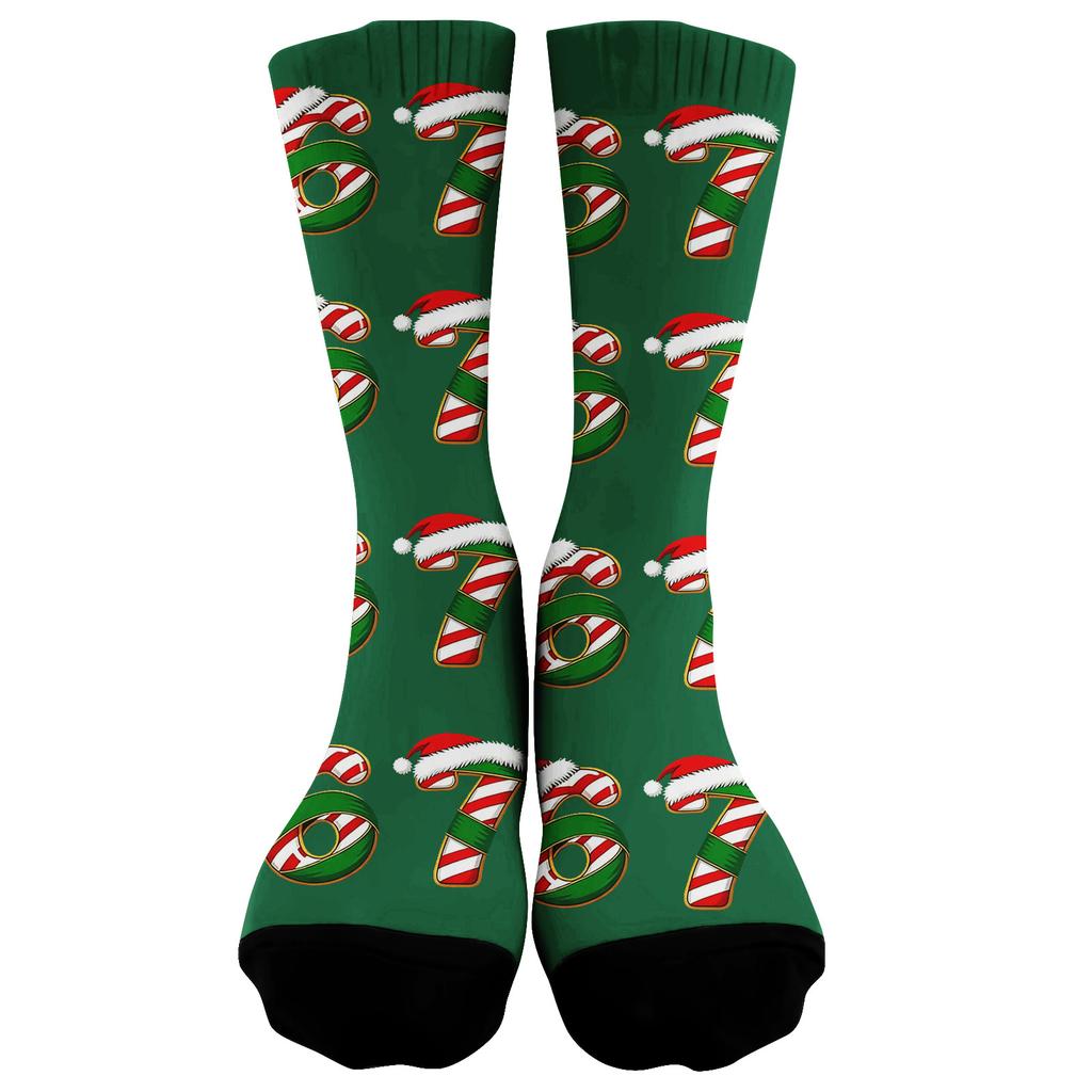 Chaussettes Mignonnes et Ludiques Chaussettes Mi-Mollet Chaussettes Longues Chaussettes Imprimées