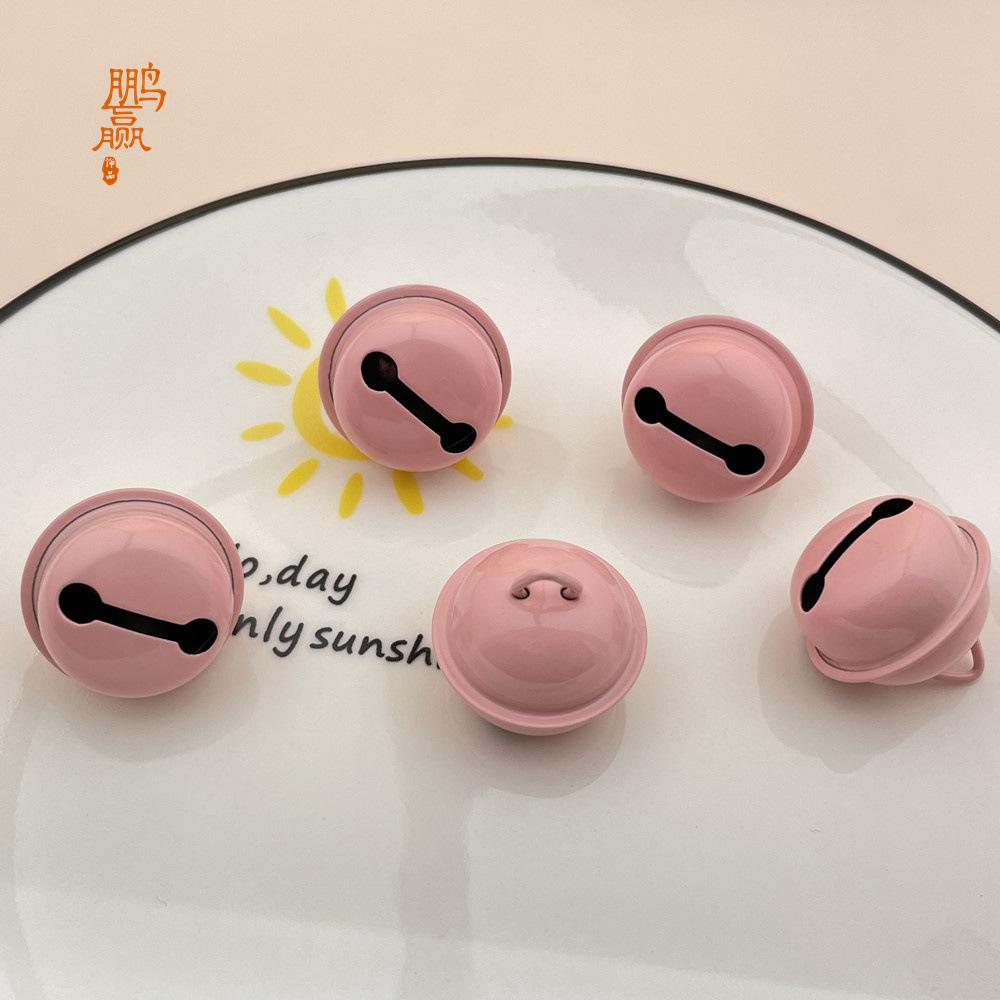 22mm Multicolor Bell Pendant Charm for DIY Keychain or Christmas Tree