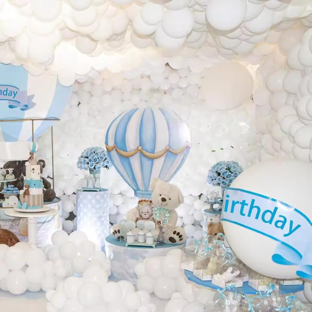 5-100pcs/Pack 12inch White Latex Balloon for Wedding Birthday Party Baby Shower Engagement Anniversary Decoration Supplies Favor