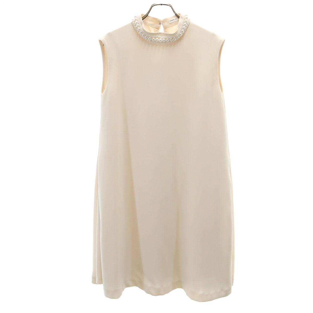 

FRAY I.D Однотонное платье без рукавов 1 Слоновая кость Женское Б/У