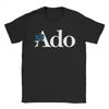 Ado WORLD TOUR Hibana Cotton T-Shirt for Man Women Summer Aesthetic TShirt O Neck Novelty Tee Shirt Oversize Print Clothing