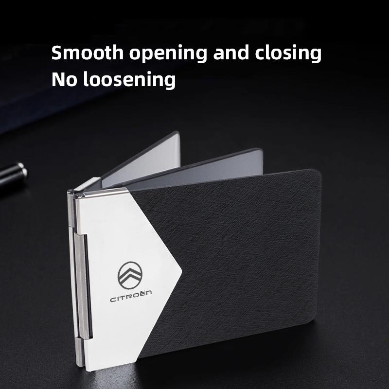 1Pcs Car Driver License Storage Bag Bank Credit Card Protective Sleeve For  Citroen C1 C2 C3 DS3 Vts C4 Saxo C4L C5 C6 C8 Xsara