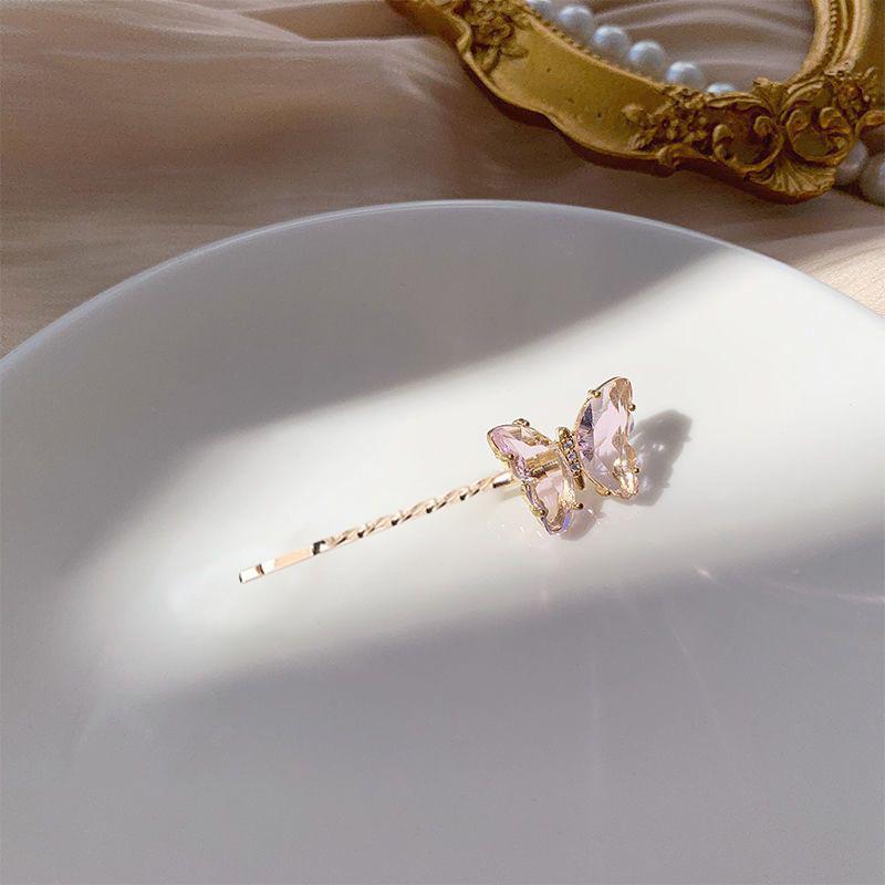 Elegant Butterfly Hair Clip for Women – Stylish Back-of-Head Clip and Side Bangs Accessory
