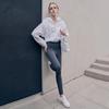 Scallop Edge 9 Point Leggings Htwle2i03t