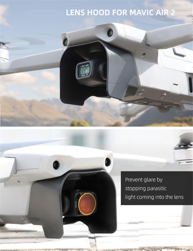 Lens Hood Protective Cap Anti-Glare Sun Hood Accessories For  MAVIC  2