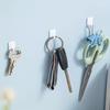 9/18Pcs Mini Self-Adhesive Hook No Drilling Strong Adhesion Storage Hooks Multi-Purpose Hooks For Desk, Kitchen, Bathroom