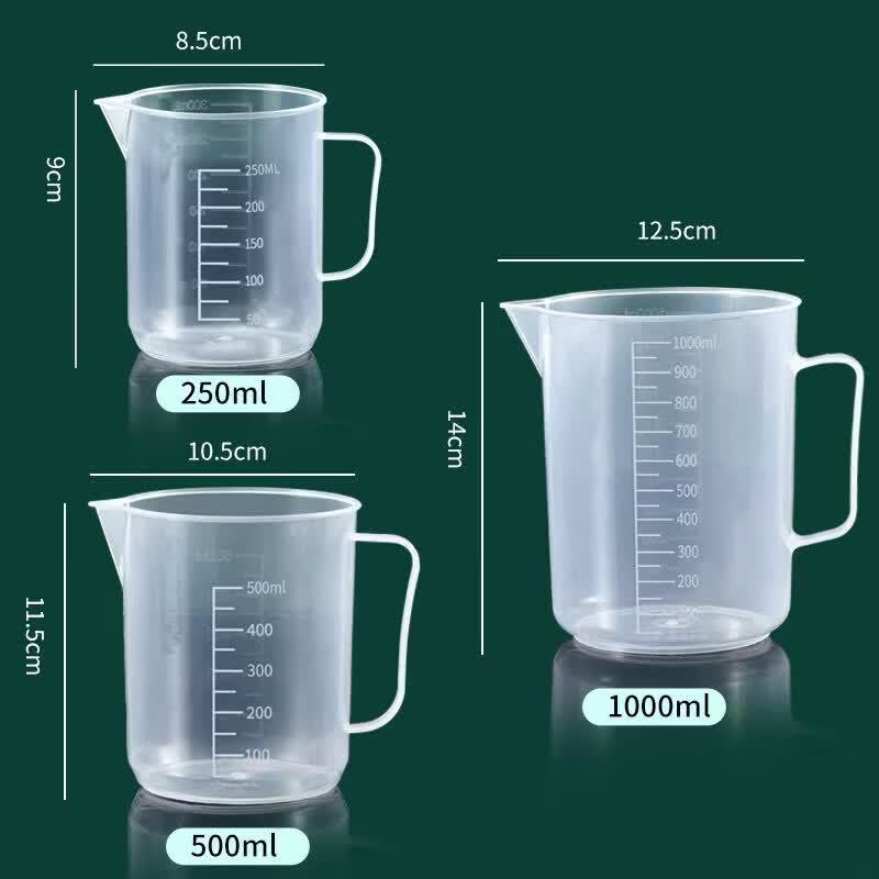 ZISIZ Plastic Measuring Cup with Scale