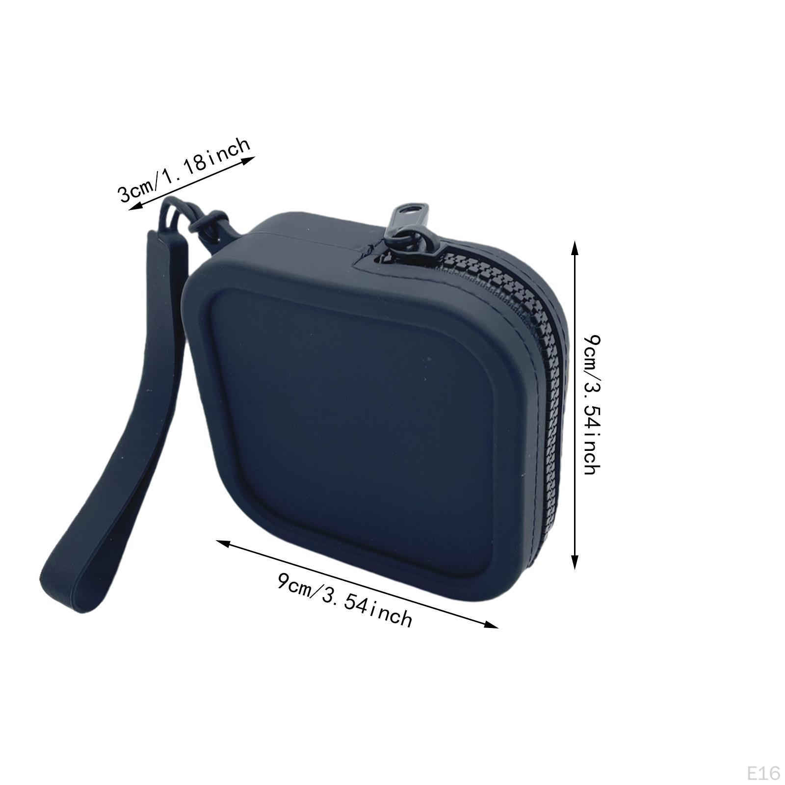 Силиконовый кошелек сумка для ключей водонепроницаемая молния небольшое хранилище — фото 10