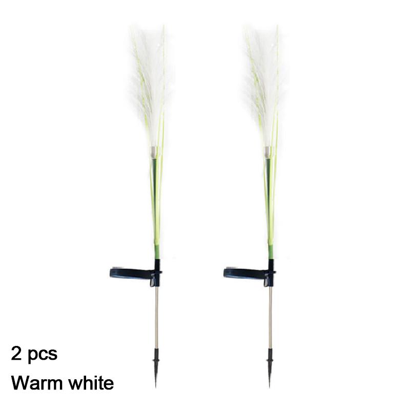 1~8PCS LED Solar Garden Lamp Waterproof Reed Light Outdoor Lawn Yard Garden Christmas Decoration Light Decor Solar Power Lights