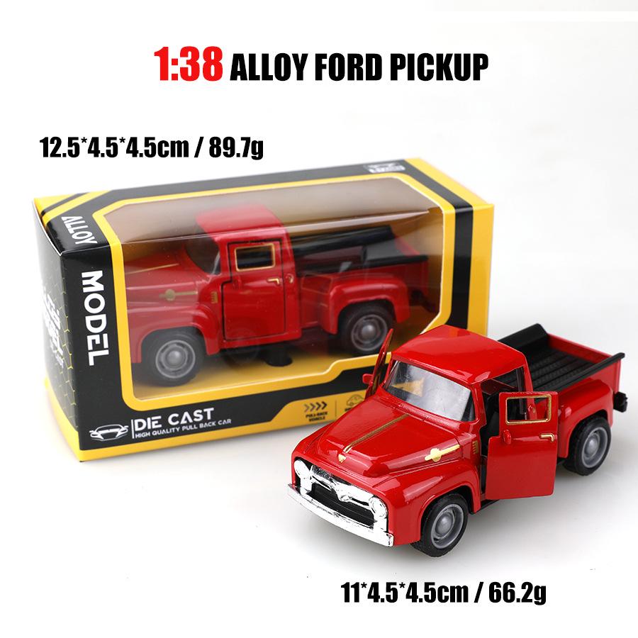 Norson 1:38 Classic Retro Vintage Pickup Truck Alloy Toy Car for Children