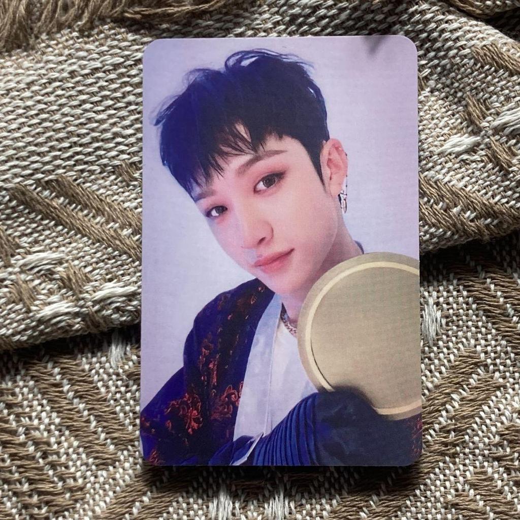 [USED] Stray Kids Bang Chan in raw subk shop SKZ trading cards