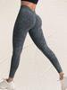 Seamless Sandwashed Women's Yoga Pants - Peach Hip Lift, High Elasticity, Outdoor Running & Sports Tights