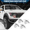 W715288-S439 / Front/Powertrain Skid Plate Clip for Ford F-150 2011-2022 / Transmission Skid Plate Fastener/Surface Coating Treatment/Metal / 4Pcs