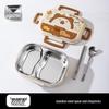 Cute Capybara Children's 304 Stainless Steel Lunch Box